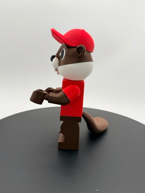 Texas Roadtrip Beaver Giant Block Figure