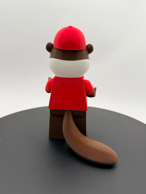 Texas Roadtrip Beaver Giant Block Figure
