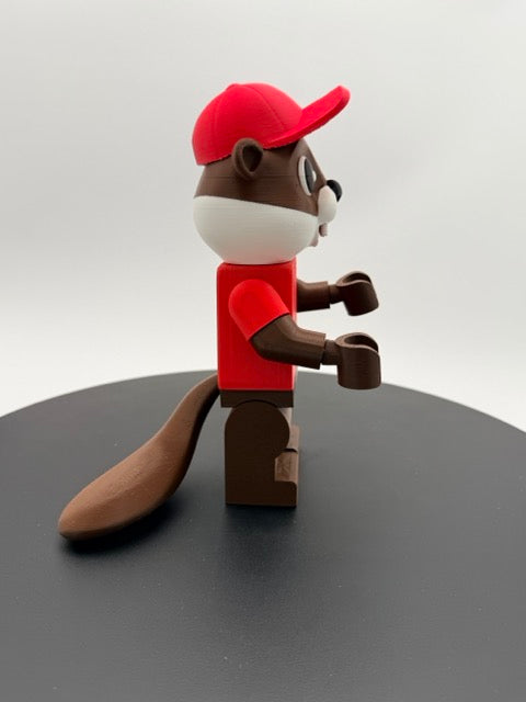 Texas Roadtrip Beaver Giant Block Figure