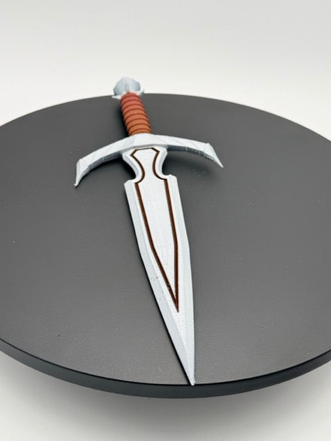 Daedric Lord's Mythic Dagger & Sheath Prop