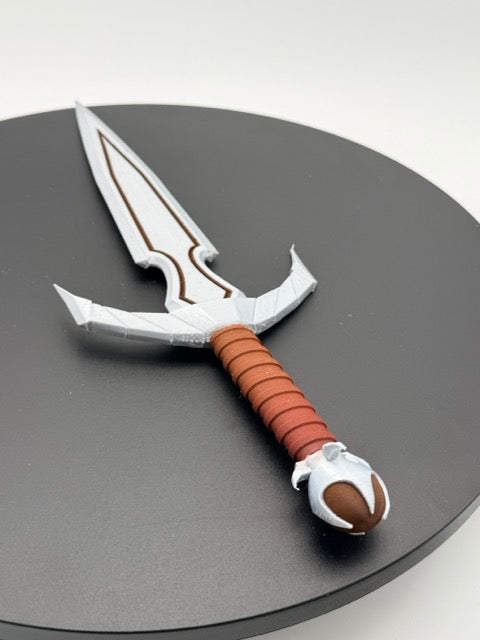Daedric Lord's Mythic Dagger & Sheath Prop