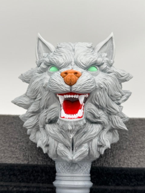 Savage Direwolf War Mace & Wall Display Plaque
