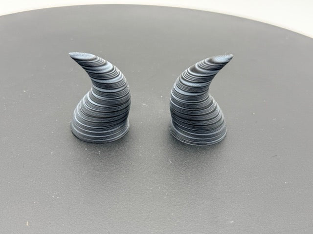 Mini Demon Horns for Headphones & Helmets