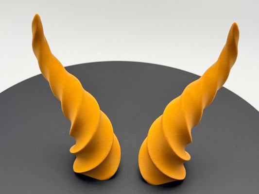 Swirled Demon Horns for Cosplay & Headpieces