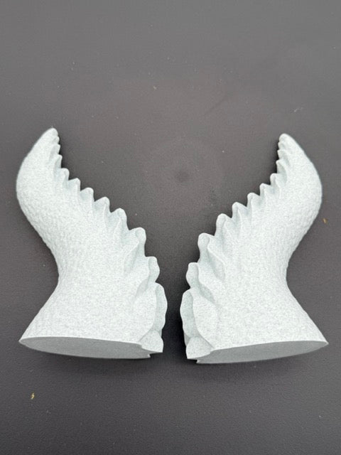 Scaled Dragon Horns for Cosplay & Helmets