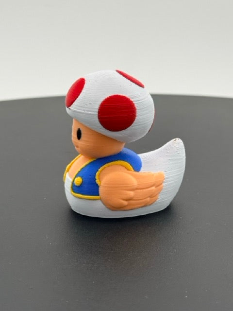 Red Spotted Mushroom Cap Duck