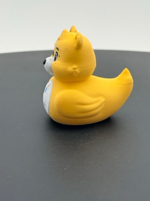 Yellow Cupcake Bear Dashboard Duck