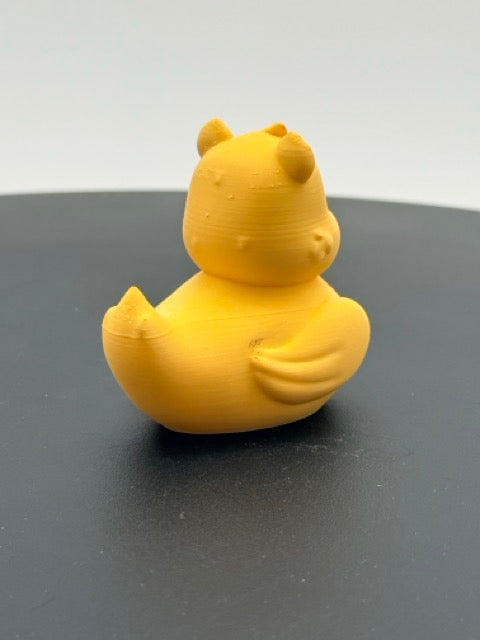 Yellow Cupcake Bear Dashboard Duck