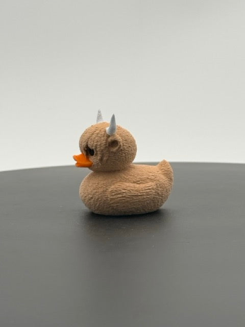 Shaggy Highland Cow Dashboard Duck