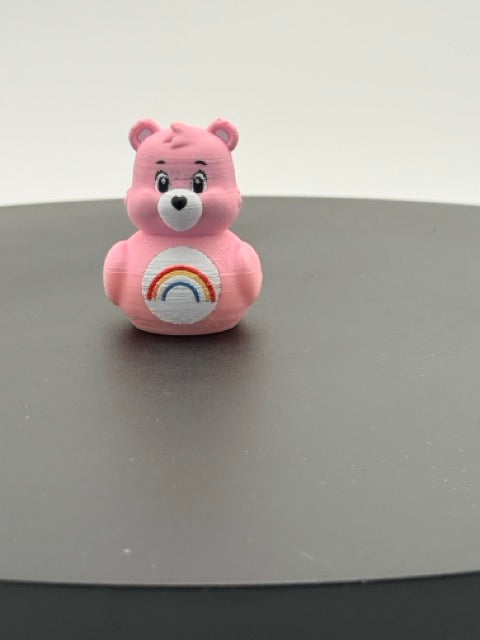 Pink Rainbow Belly Bear Duck