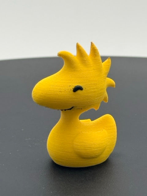 Spiky Yellow Bird Companion Duck