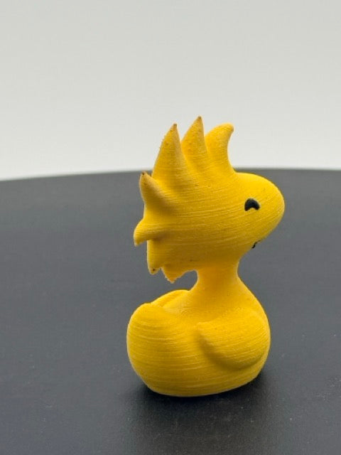 Spiky Yellow Bird Companion Duck
