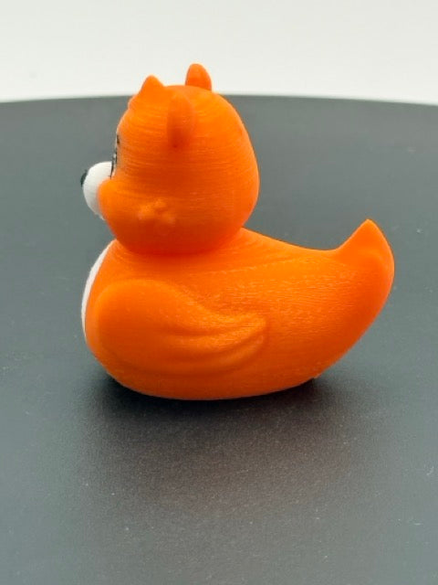 Orange Heart Bear Duck