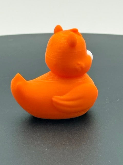 Orange Heart Bear Duck