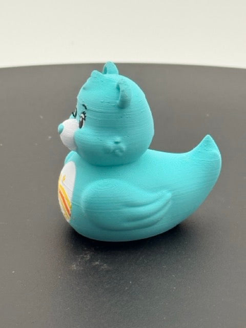Cyan Shooting Star Bear Duck
