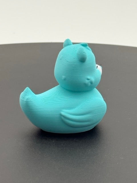 Cyan Shooting Star Bear Duck
