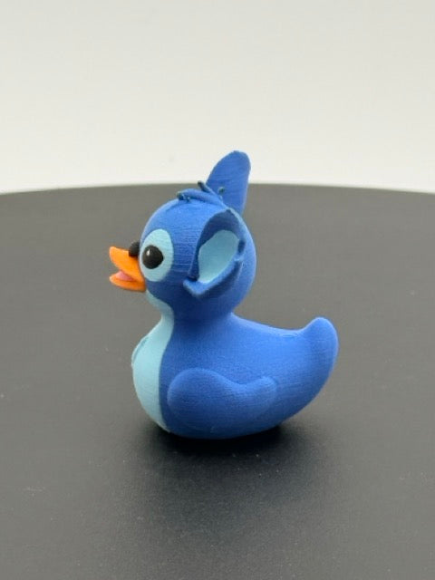 Alien Experiment Blue Monster Duck