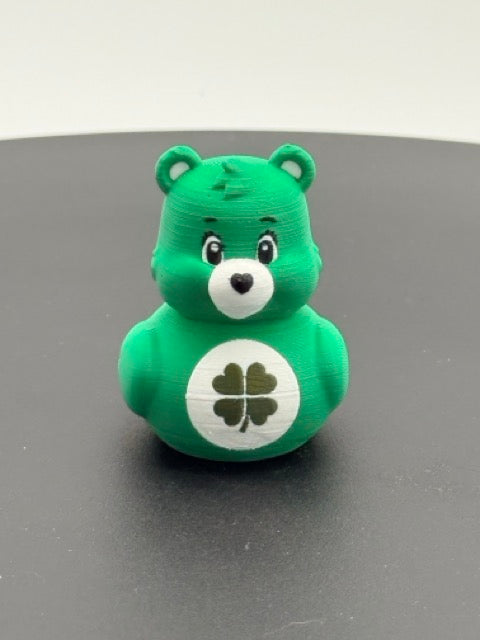 Green Clover Bear Duck
