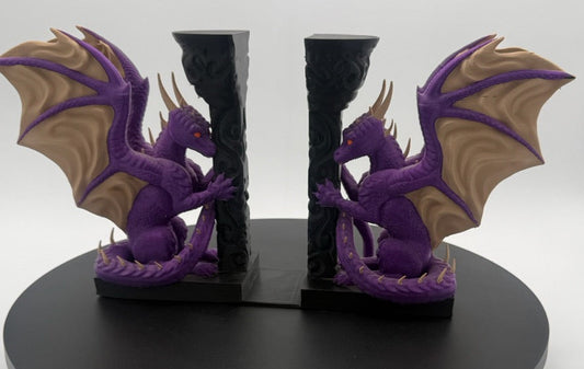 Dragon Bookends Set