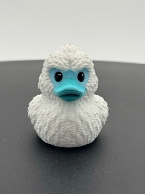 Abominable Snowman Dashboard Duck