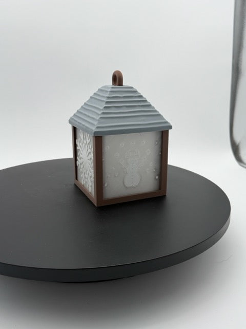 Holiday Lantern with 4 Interchangeable Panels (LED Tea Light)