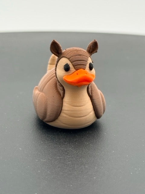Armored Armadillo Dashboard Duck