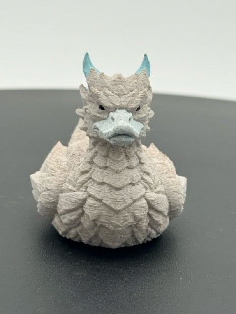Elemental Stone Wyrm Dashboard Duck