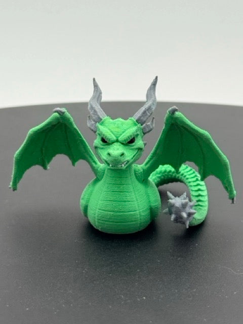 Emerald Wyrm Dashboard Duck