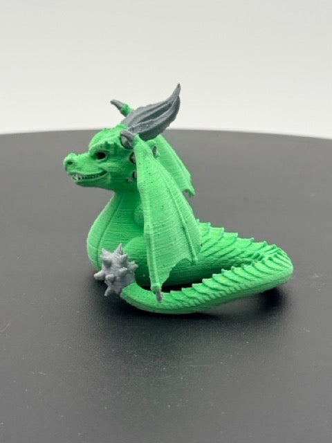 Emerald Wyrm Dashboard Duck