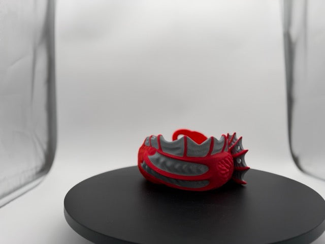 Flattened Dragon Yarn Bowl