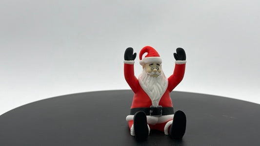 Supportive Santa Phone Holder