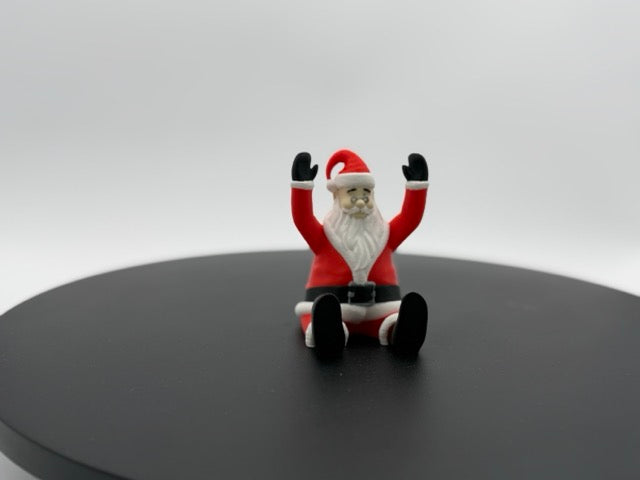 Supportive Santa Phone Holder