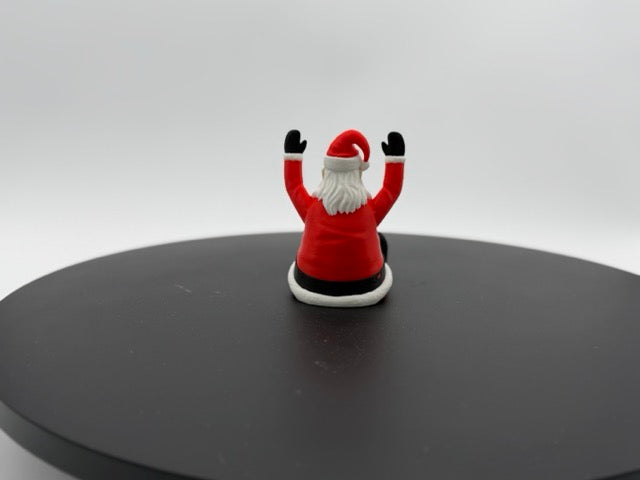 Supportive Santa Phone Holder