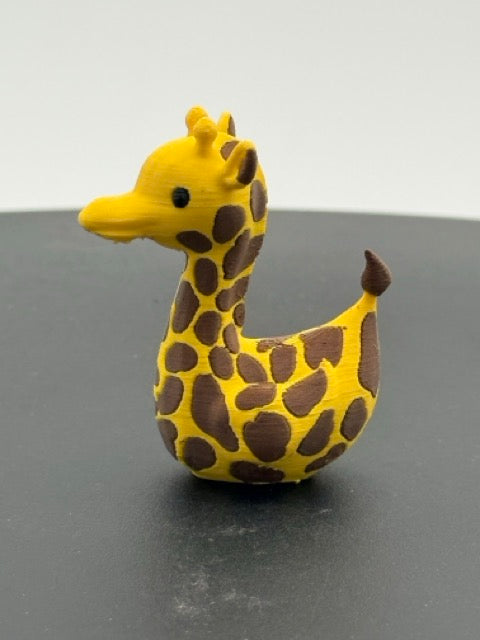 Savanna Long-Neck Giraffe Dashboard Duck