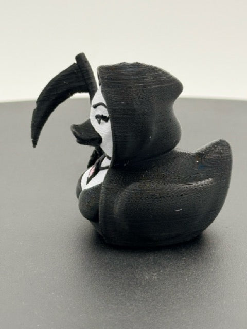 Gothic Grim Reaper Dashboard Duck