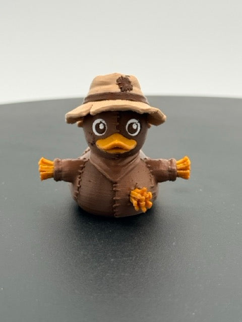 Cute Straw-Stuffed Dashboard Duck