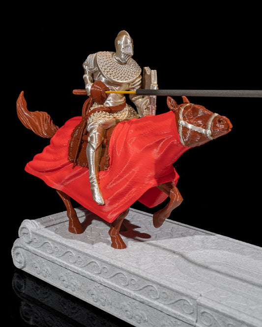Jousting Incense Burner w/ Box