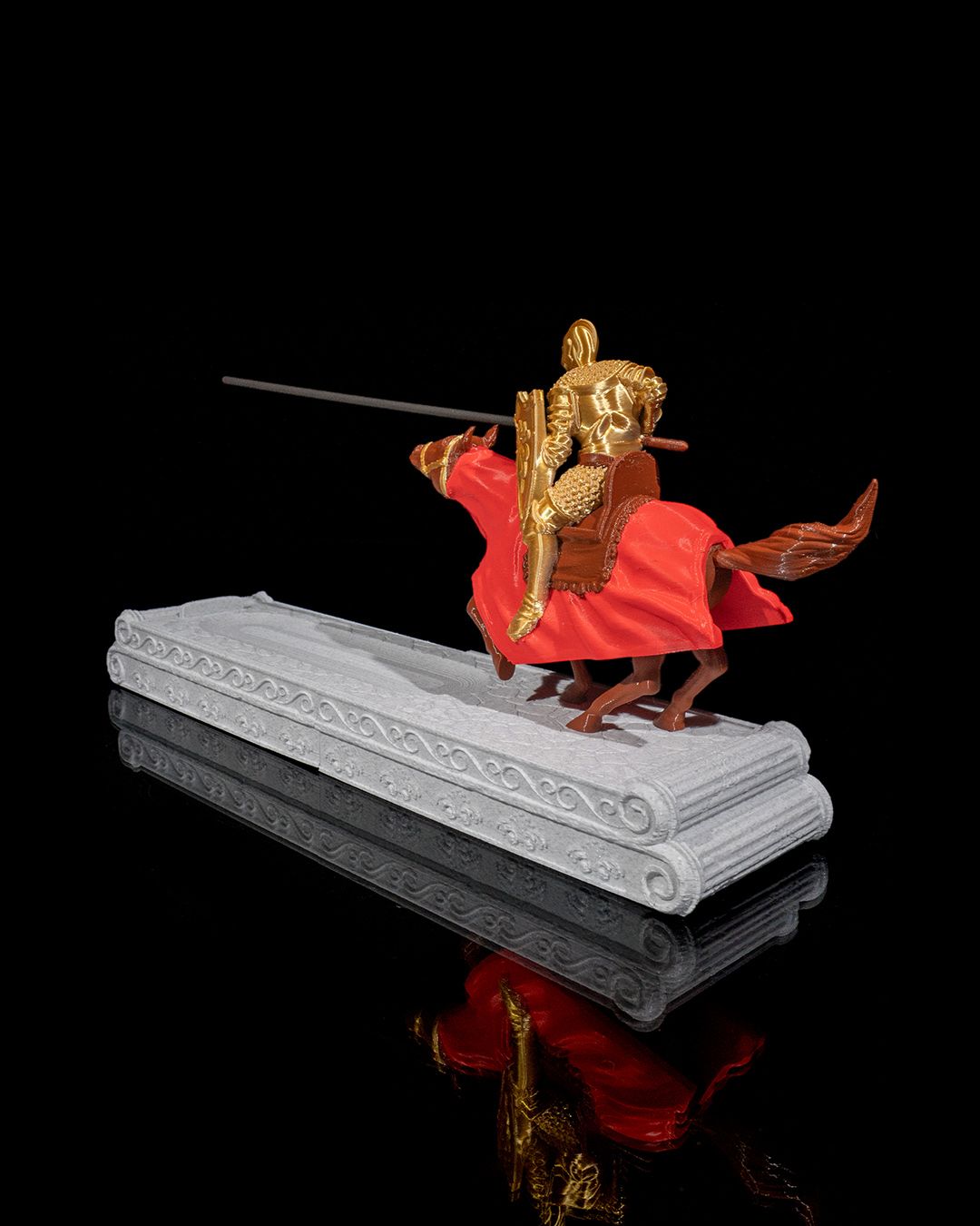 Jousting Incense Burner w/ Box