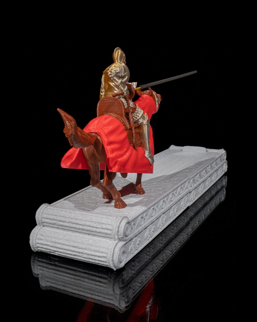 Jousting Incense Burner w/ Box
