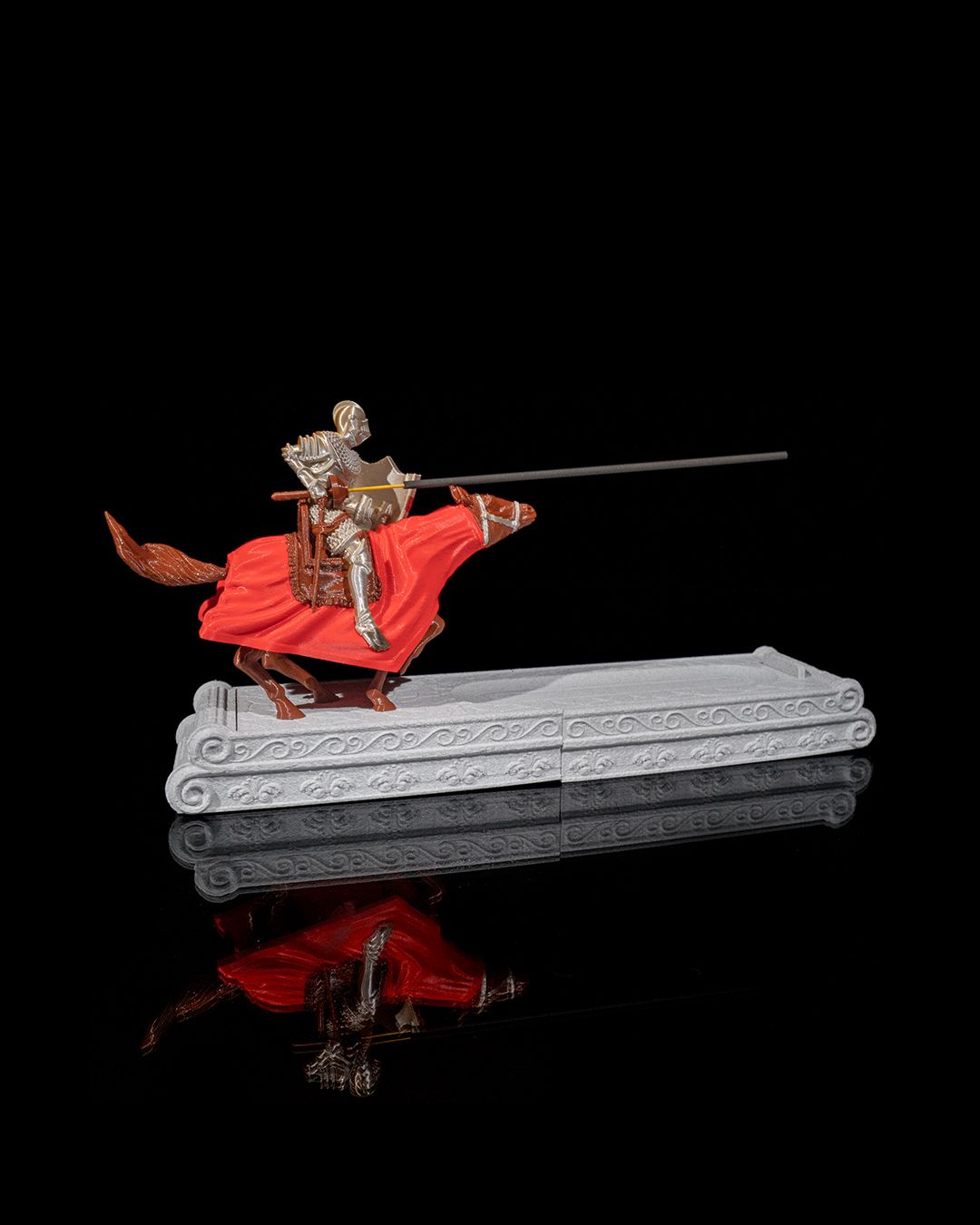 Jousting Incense Burner w/ Box