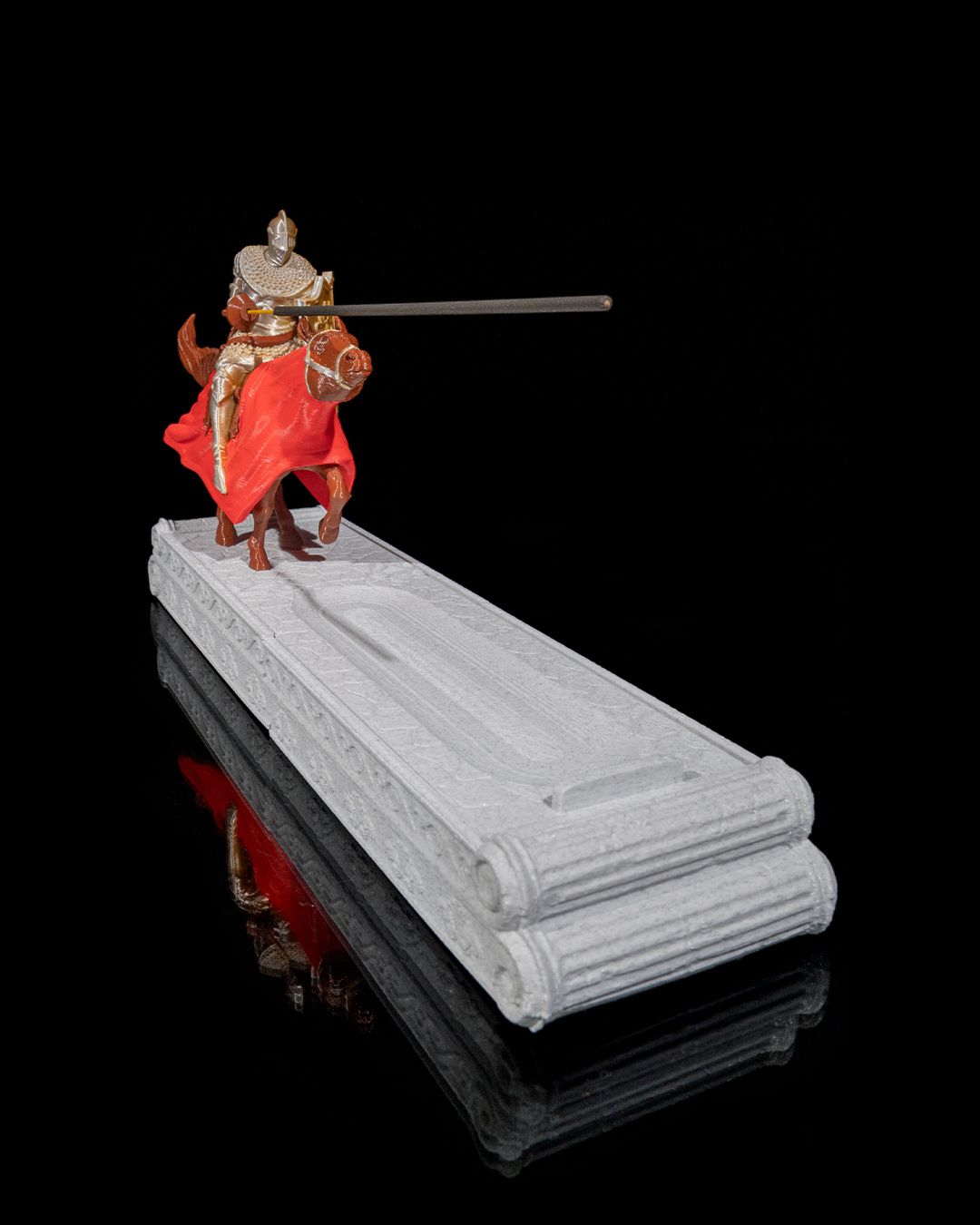 Jousting Incense Burner w/ Box