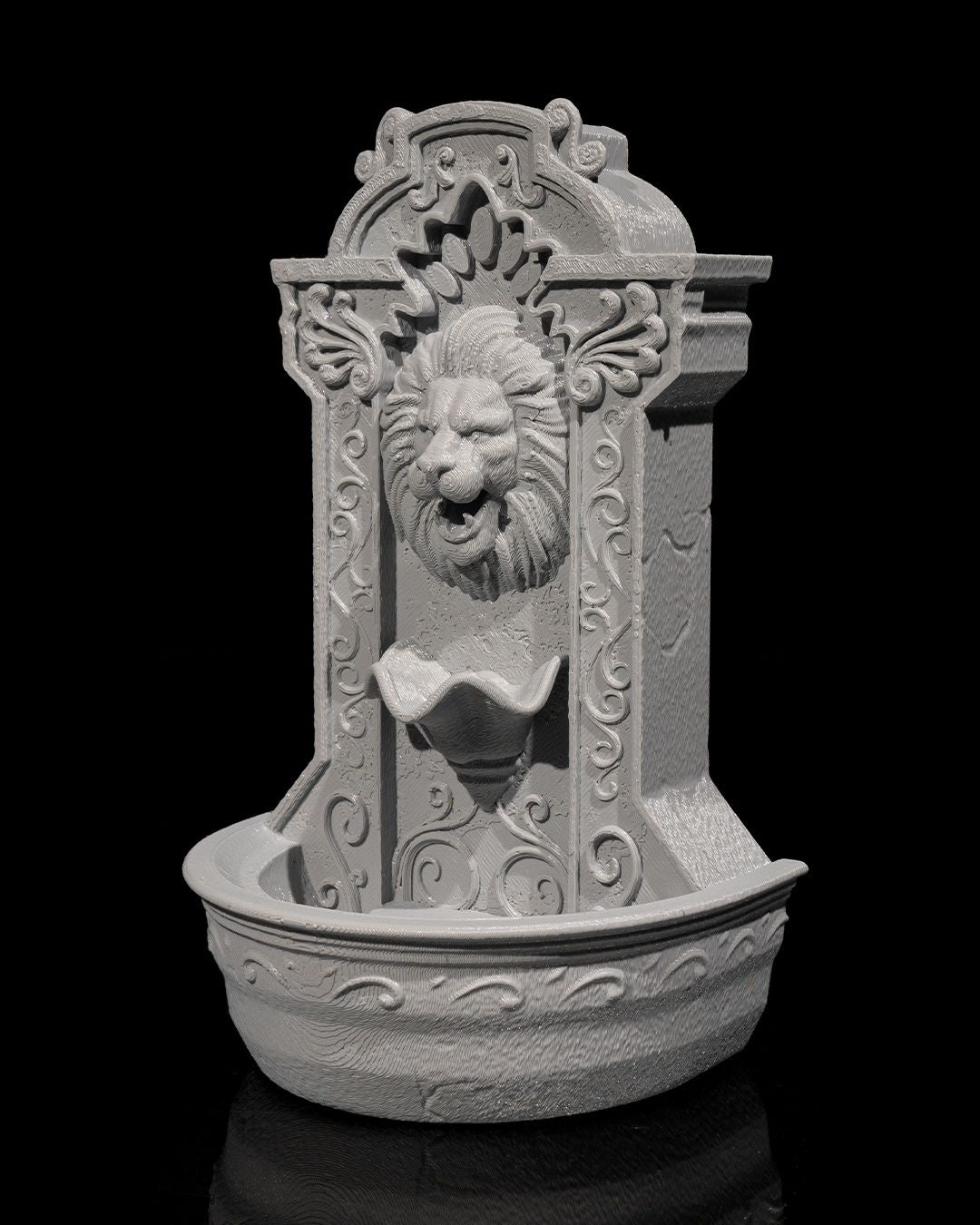 Lion Fountain Backflow Incense Burner