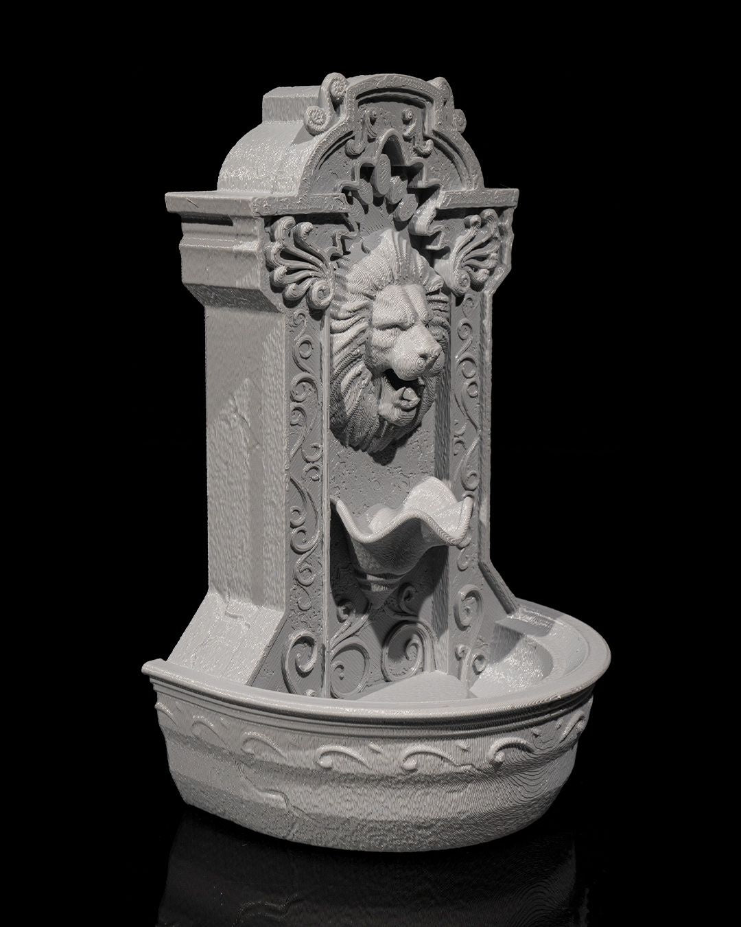 Lion Fountain Backflow Incense Burner