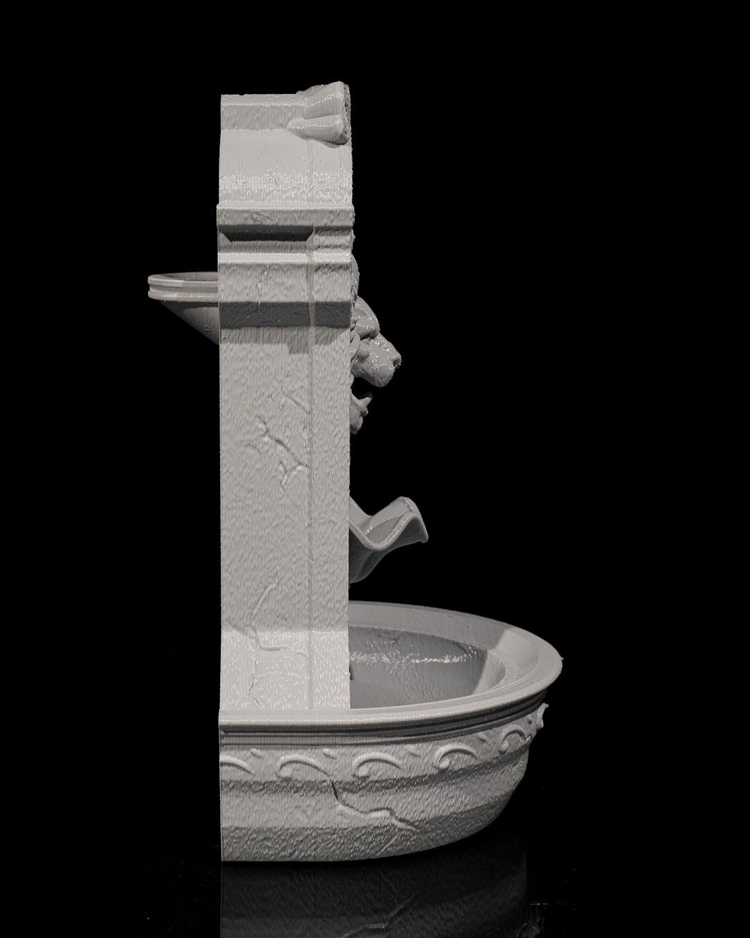 Lion Fountain Backflow Incense Burner