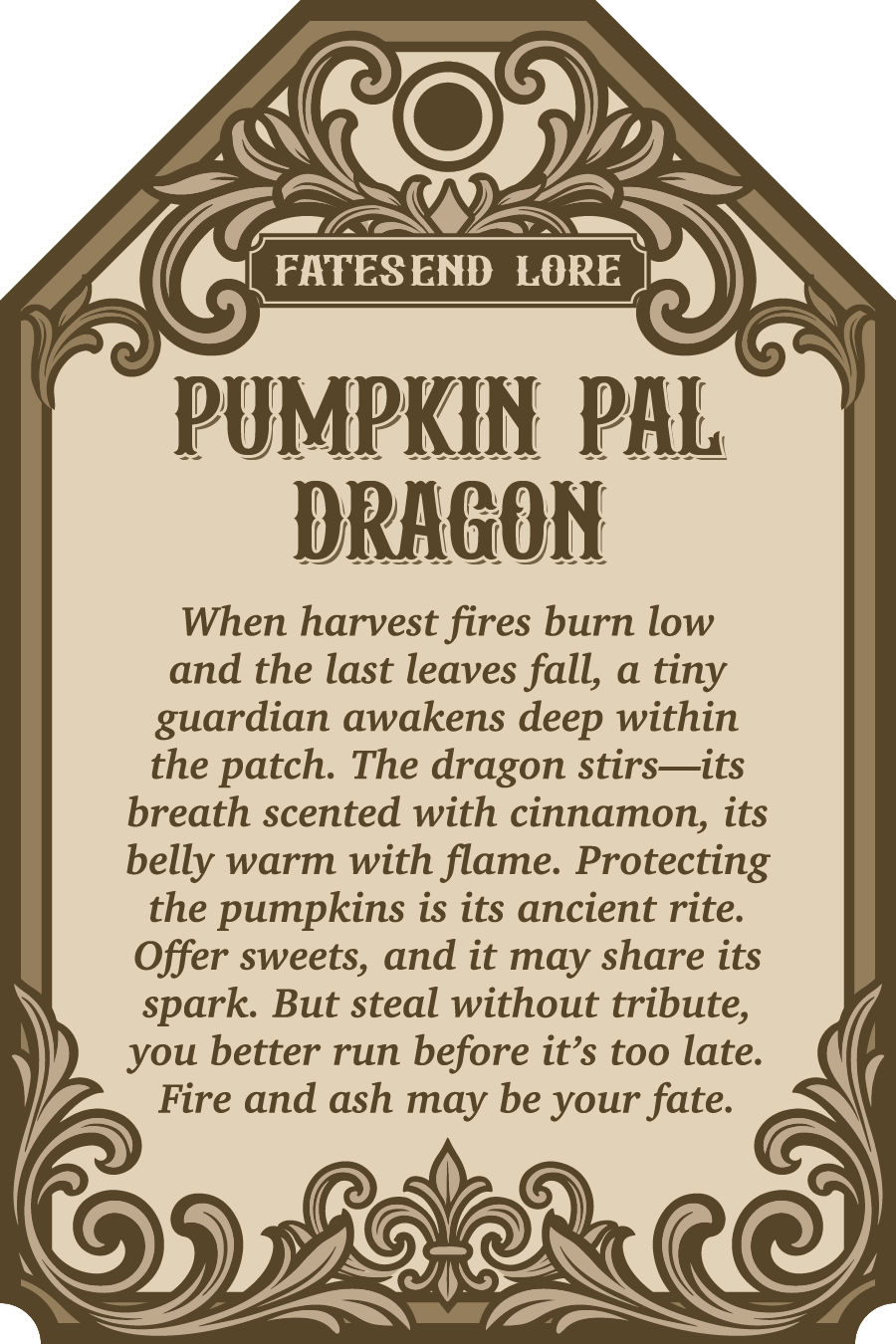 Dragon Pumkin Pal