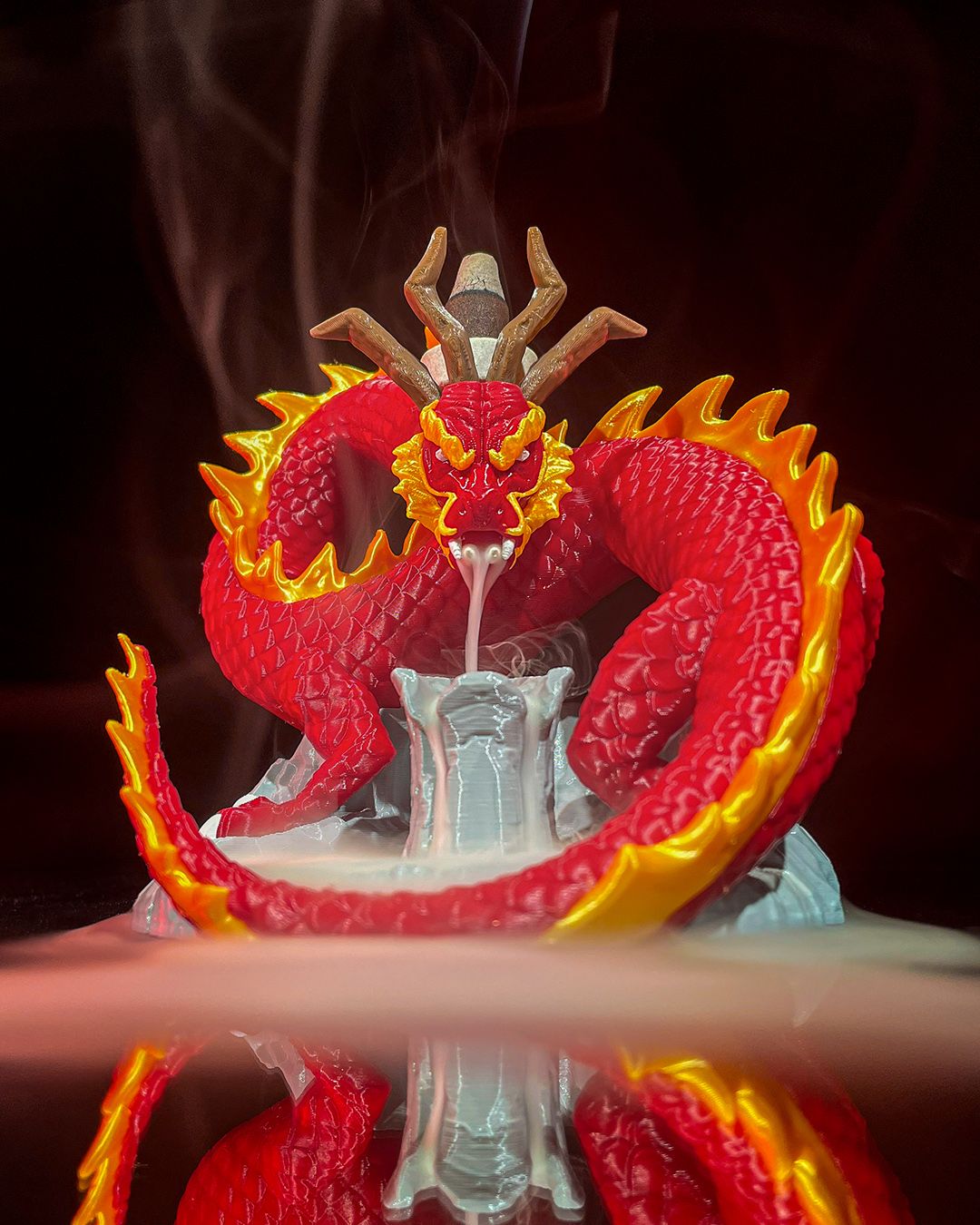 Dragon Backflow Incense Burner