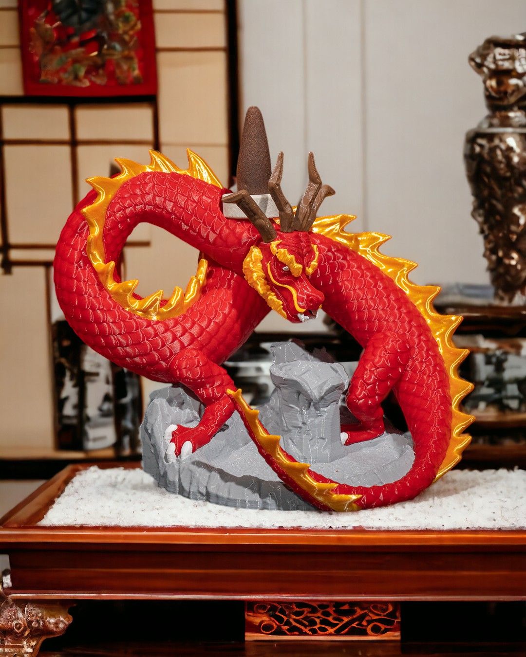 Dragon Backflow Incense Burner