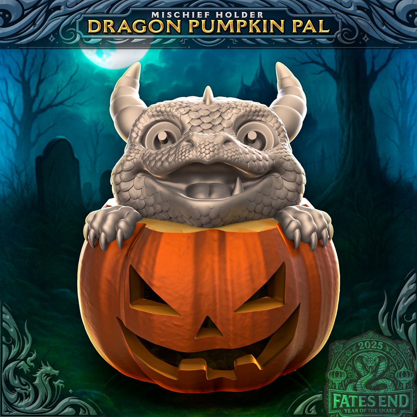 Dragon Pumkin Pal