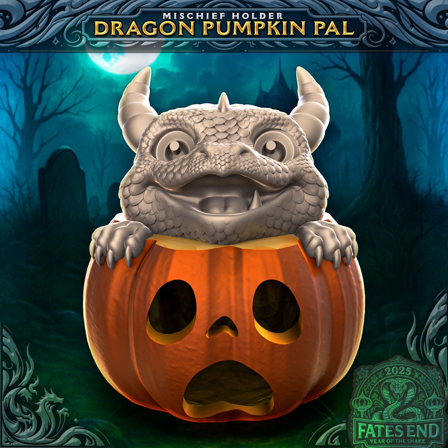 Dragon Pumkin Pal