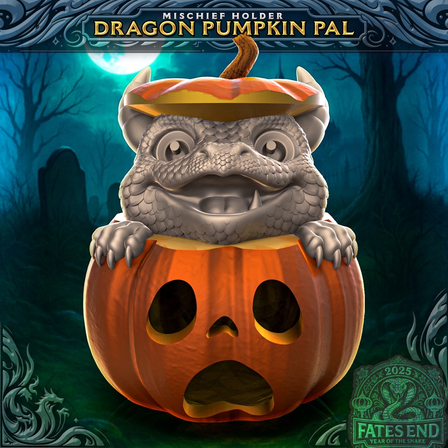 Dragon Pumkin Pal
